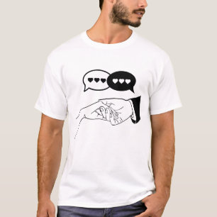 Liebe, Paar T-Shirt