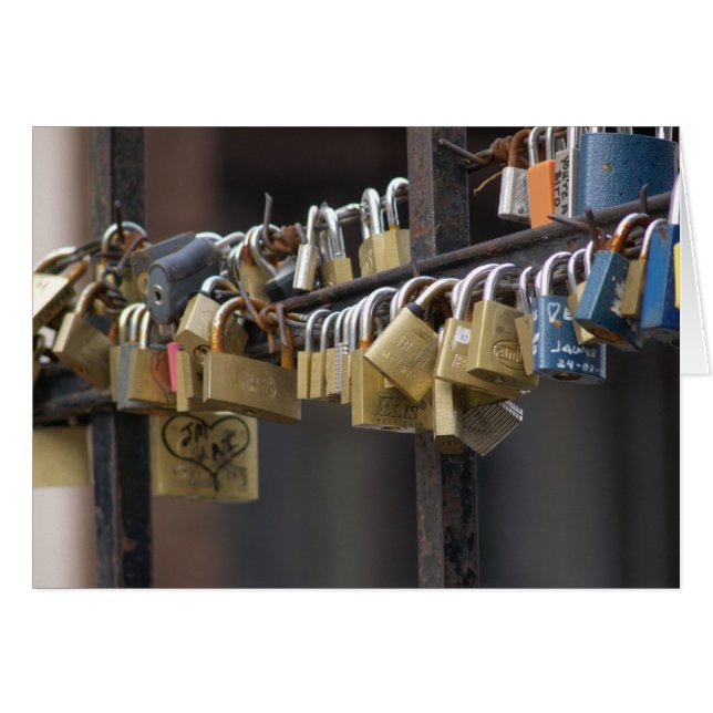 Liebe Padlocks, Prag (Vorderseite (Horizontal))