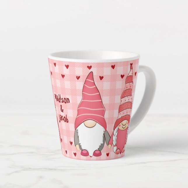 Liebe Pair Gnomes Milchtasse (Rechte Ecke)