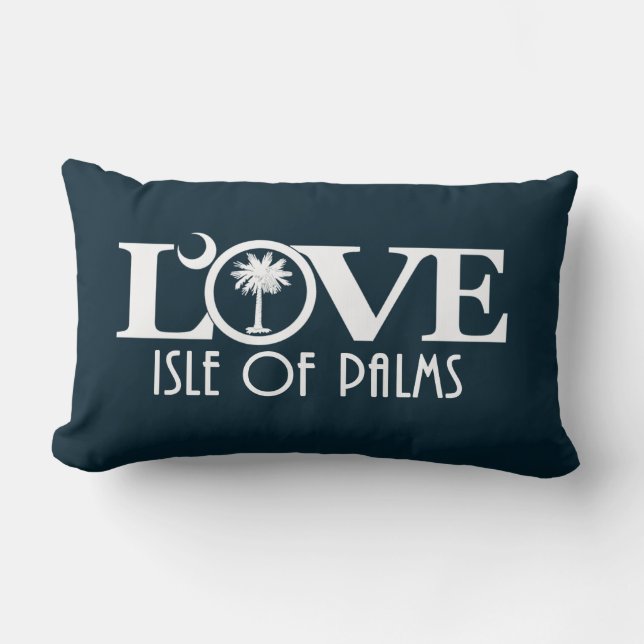 LIEBE Palms Lendenkissen (Vorderseite)