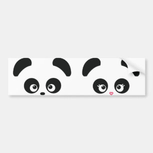 Liebe Panda® Autoaufkleber