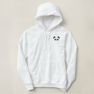 Liebe Panda® Damen-PulloverHoodie Bestickter Hoodie