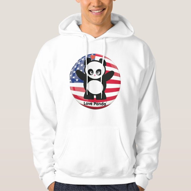 Liebe Panda® Hoodie (Vorderseite)