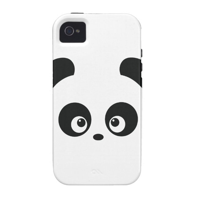 Liebe Panda® iPhone 4 Case-Mate stark Hülle (Rückseite)