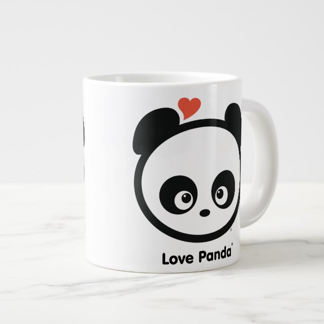 Liebe Panda® Jumbo-Tasse (Vorderseite Rechts)