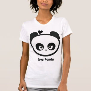 Liebe Panda® lässiges Schaufel-Damen-Kleid T-Shirt