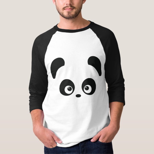 Liebe Panda® Männerbekleidung T-Shirt (Vorderseite)