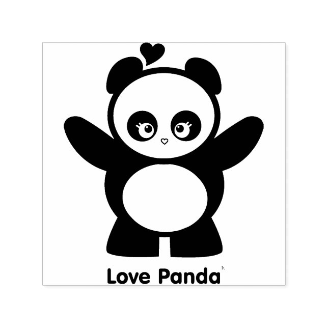 Liebe Panda® Permastempel (Design)