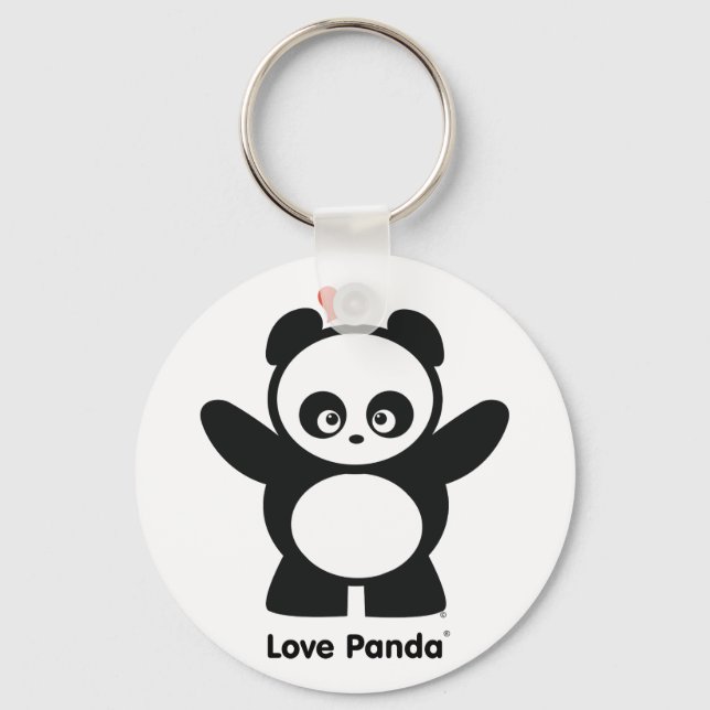 Liebe Panda® Schlüsselanhänger (Vorderseite)