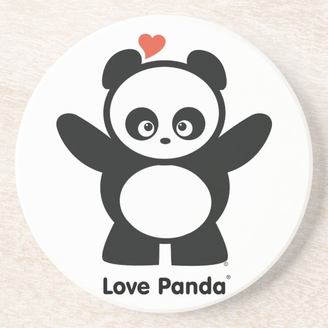 Liebe Panda® Untersetzer (Vorne)