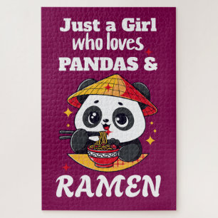 Liebe Pandas und Ramen (weißer Text)