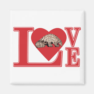 LIEBE-Pangolin Magnet