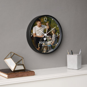 Liebe Papa, individuelles Foto-Geschenk zum Vatert Uhr