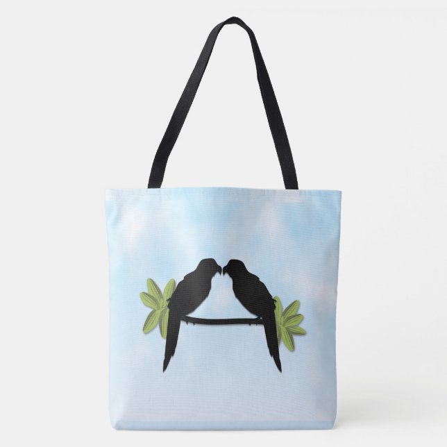 Liebe Papagei Tasche (Vorderseite)