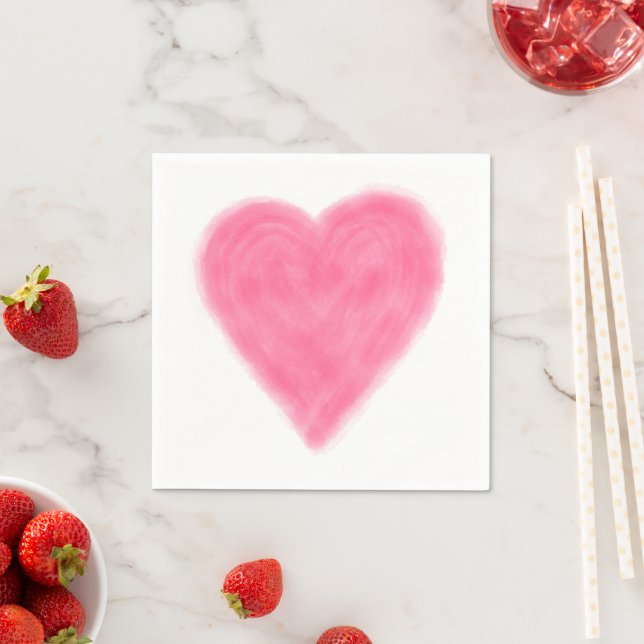 LIEBE Paper Napkins Serviette (Beispiel)