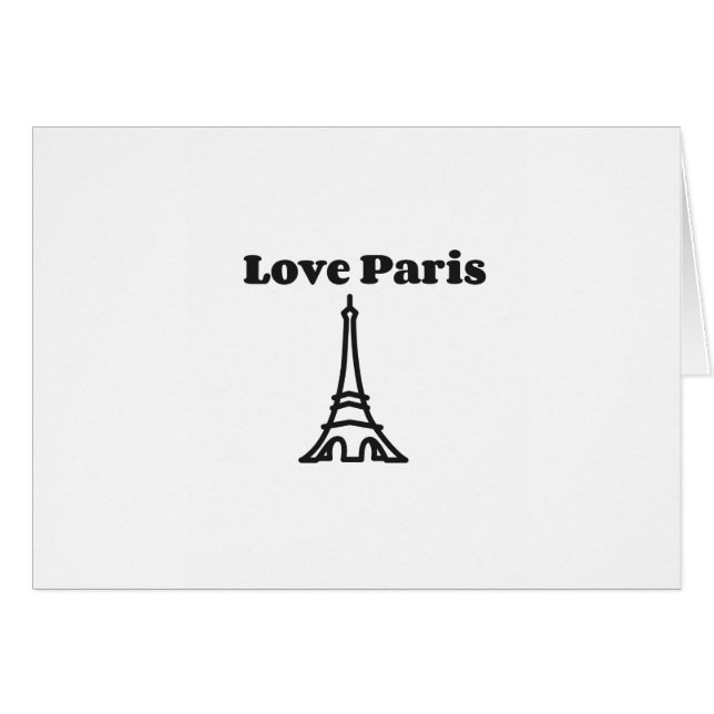 Liebe Paris (Vorderseite (Horizontal))