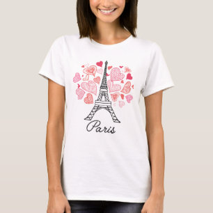 Liebe Paris, Frankreich T-Shirt