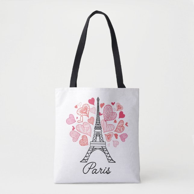 Liebe Paris, Frankreich Tasche (Vorderseite)