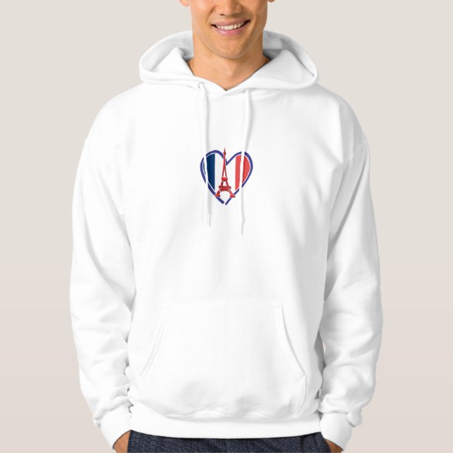 Liebe Paris Hoodie (Vorderseite)