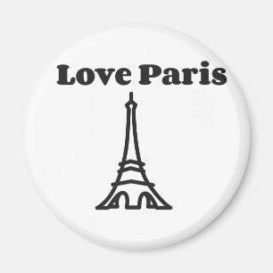 Liebe Paris Magnet