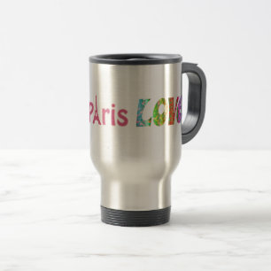 Liebe Paris Travel Mug Reisebecher