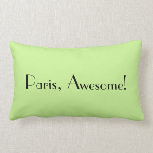 Liebe-Paris-Zitatthrow-Kissen Lendenkissen