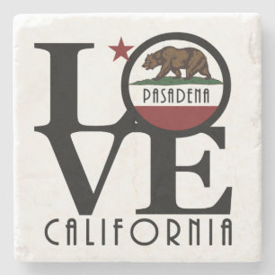 LIEBE Pasadena Steinuntersetzer