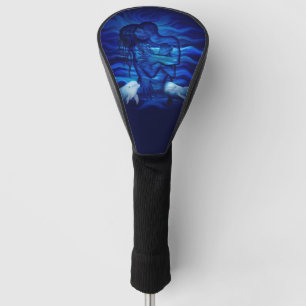 Liebe, Passionsakt - Paar mit Dolphin Golf Headcover