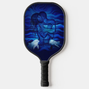 Liebe, Passionsakt - Paar mit Dolphin Pickleball Schläger