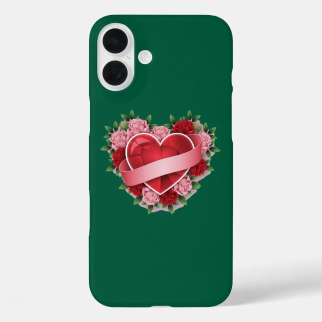 LIEBE PATTERN-iPhone / iPad Gehäuse iPhone 16 Plus Hülle (Rückseite)