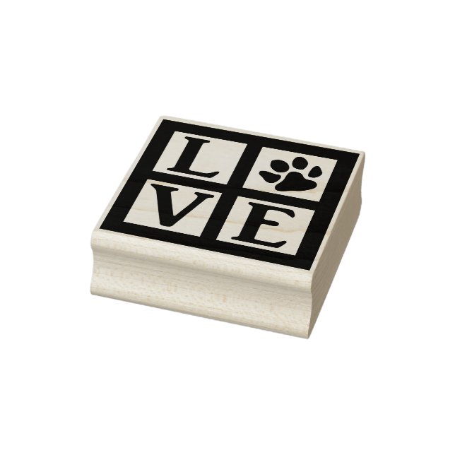 Liebe Paw Classic Boxed Gummistempel (Stempel)