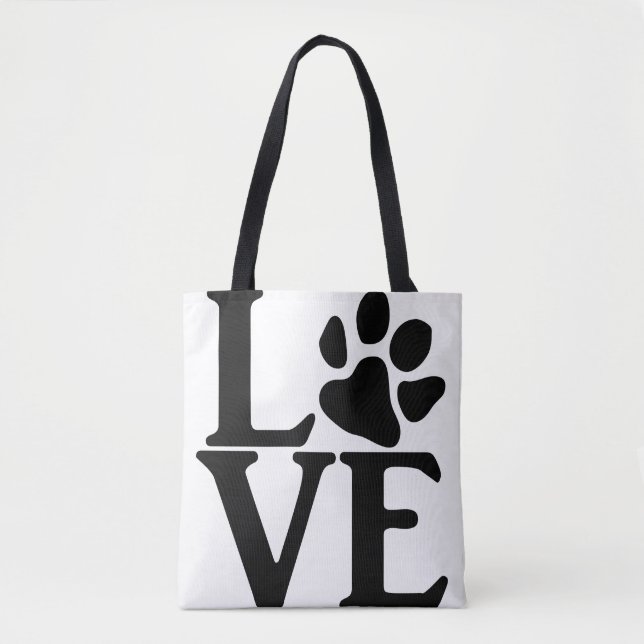 Liebe Paw Classic Tasche (Vorderseite)