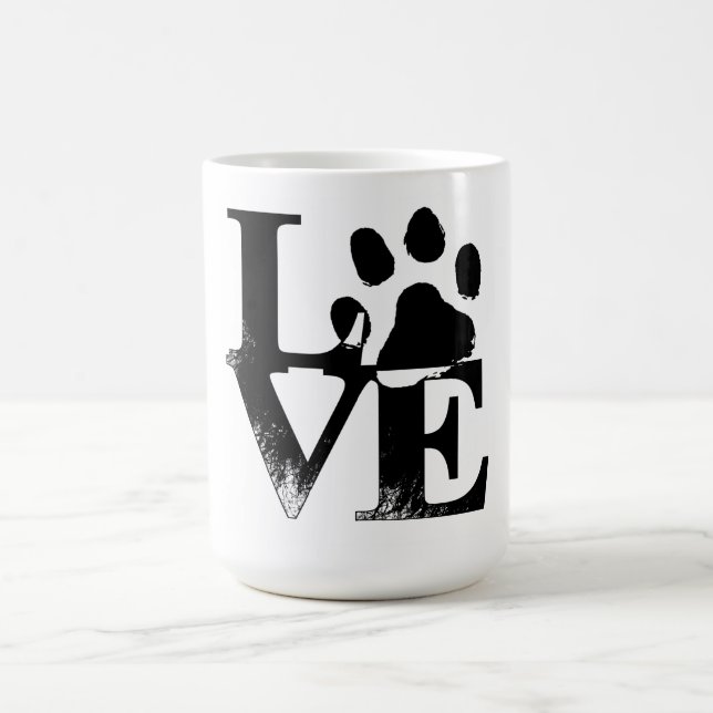 Liebe Paw Kaffeetasse (Mittel)