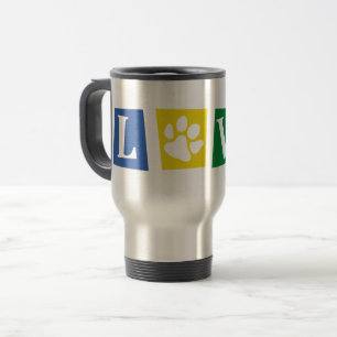 Liebe Paw Retro Reisebecher