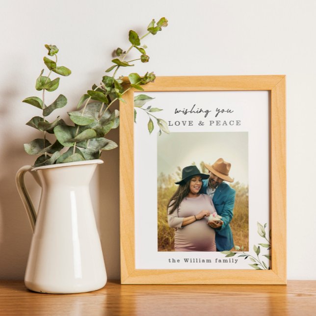 Liebe & Peace Family Foto Poster und Print (Von Creator hochgeladen)