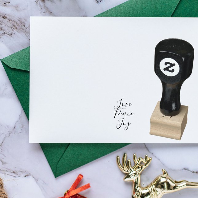 Liebe Peace Joy Inspiration WeihnachtsTinte Gummistempel (Von Creator hochgeladen)