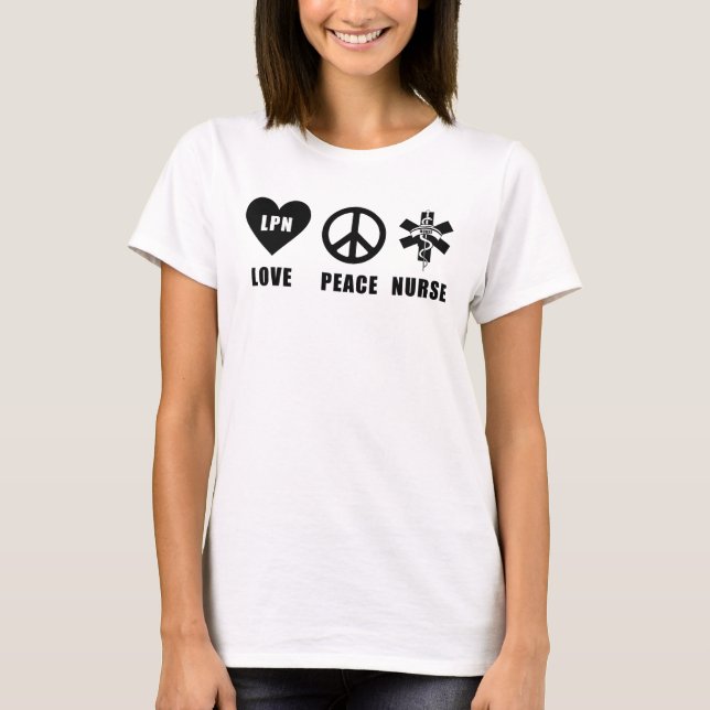 Liebe Peace LPN T-Shirt (Vorderseite)