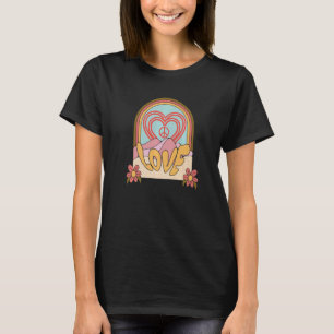 Liebe Peace Pacifist Kindness Romantische Valentin T-Shirt