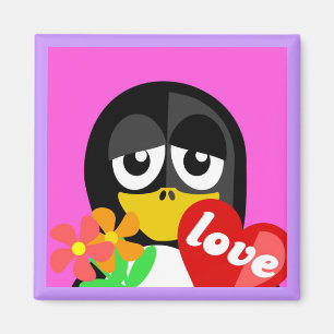LIEBE PENGUIN MAGNET