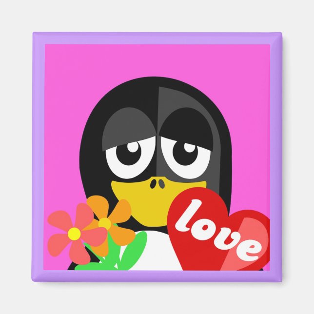 LIEBE PENGUIN MAGNET (Vorne)