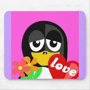 LIEBE PENGUIN MOUSEPAD