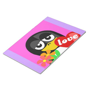 LIEBE PENGUIN NOTIZBLOCK