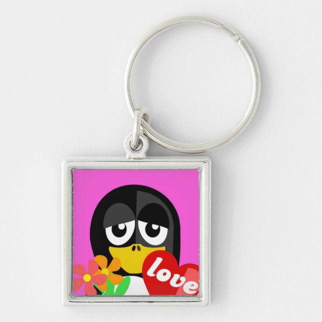 LIEBE PENGUIN SCHLÜSSELANHÄNGER (Vorne)