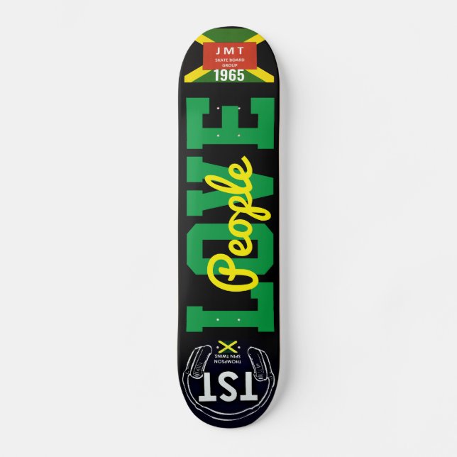 LIEBE PEOPLE Skateboard (Vorderseite)