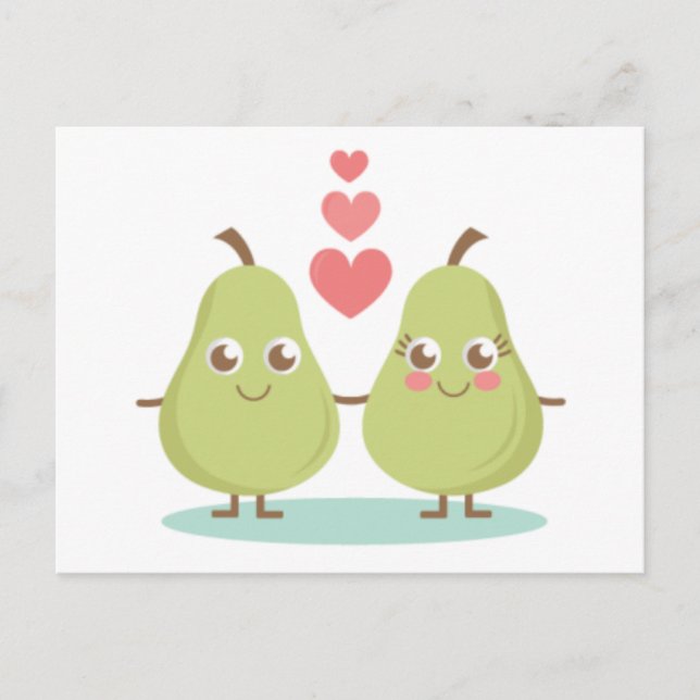 Liebe, perfekte Hochzeitsgeschenke, Jubiläum Postkarte (Vorderseite)