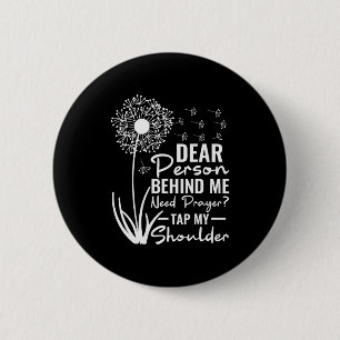 Liebe Person Hinter Mir Brauche Gebet Tippe Auf Me Button