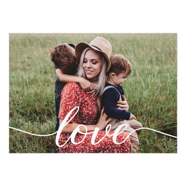 Liebe Personalisiertes Foto (Vorne)