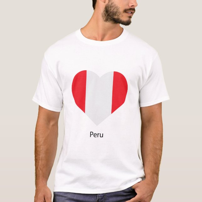 Liebe Peru T-Shirt (Vorderseite)