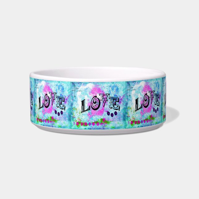 Liebe Pet Bowl Napf (Vorderseite)
