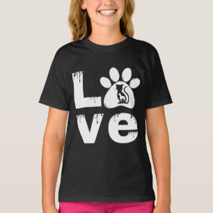 LIEBE PET PAW ANIMAL GIFT T-Shirt